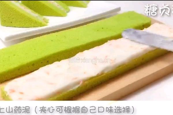 宝宝零食系列～菠菜山药三明治的做法图解15