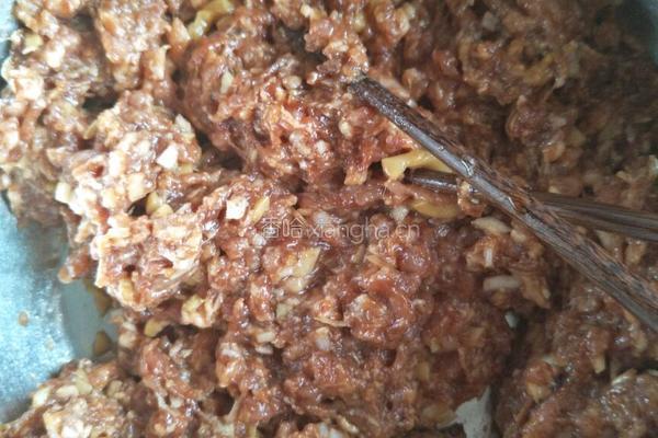 豆角春笋猪肉馅水饺的做法图解5