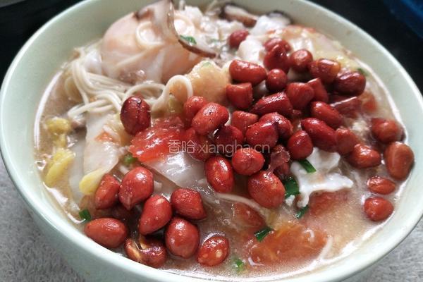 香菇鸡白菜蛋面的做法图解8
