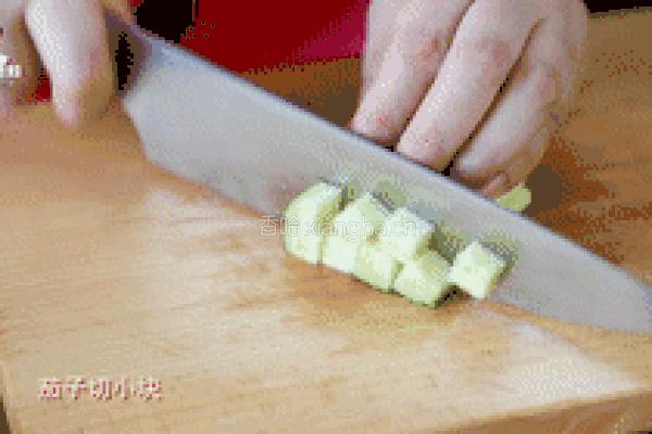 韩式酱腌茄子的做法图解3