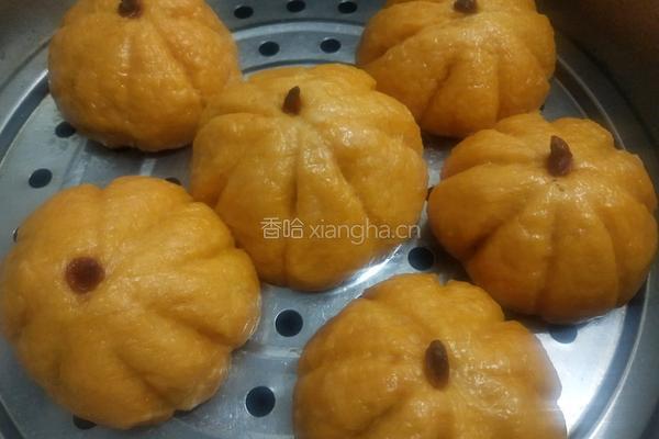 紫薯南瓜包