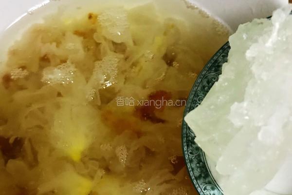 桃胶银耳汤的做法图解8