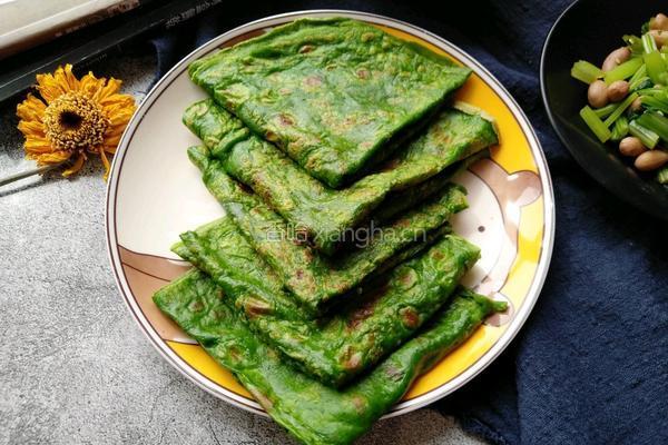 菠菜鸡蛋饼的做法图解14