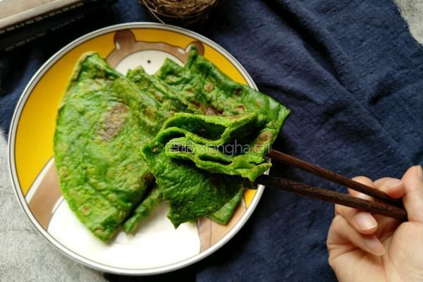 菠菜鸡蛋饼的做法图解15