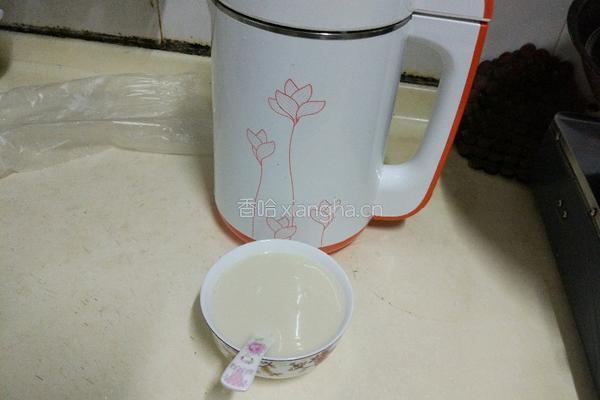 大麦豆浆的做法图解2