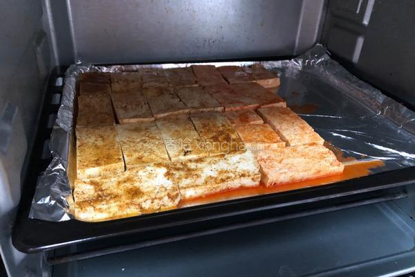 风味烤豆腐的做法图解6