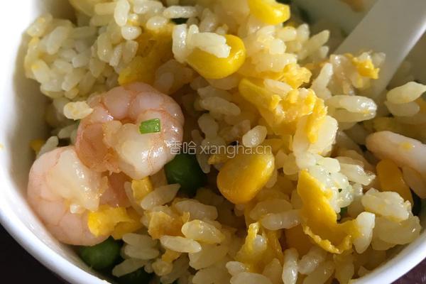 虾仁蛋炒饭