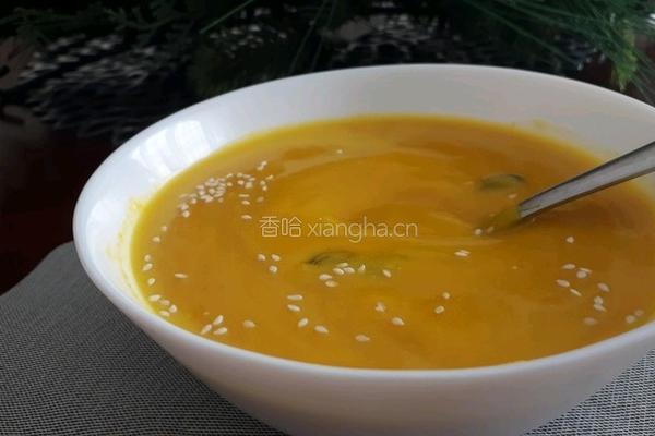 健康快手版南瓜汤的做法图解6
