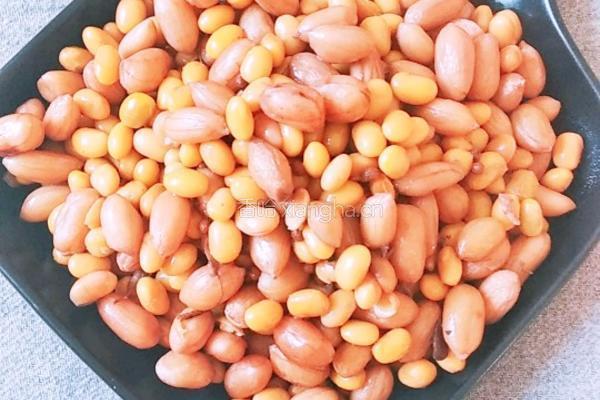 水煮花生黄豆的做法图解7