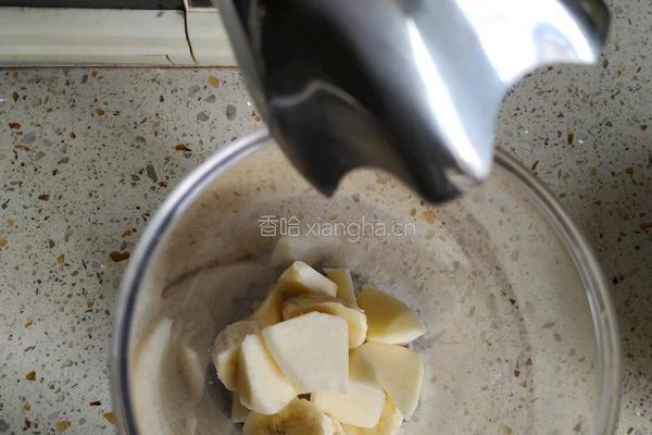 苹果香蕉泥的做法图解2