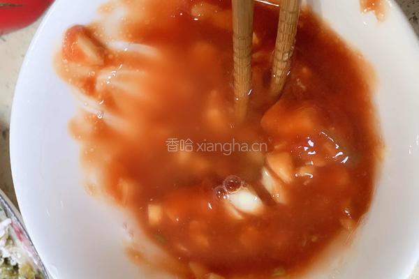 蜜汁番茄对虾的做法图解8