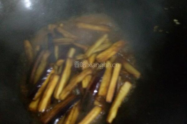 咸鱼茄子煲的做法图解8