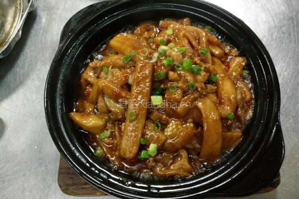 咸鱼茄子煲的做法图解10