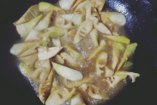 油焖笋的做法图解10