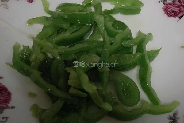 菜椒炒鸭肫的做法图解5