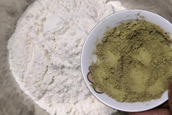 （一发无蛋）抹茶蔓越莓包的做法图解3