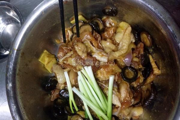 香菇蒸鸡的做法图解6