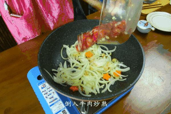 韩式牛肉卷炒豆芽的做法图解10