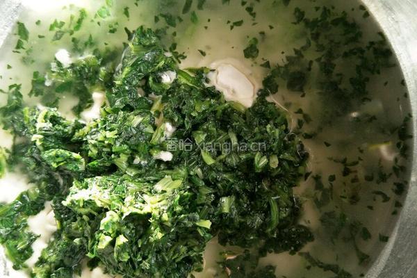 菠菜蛋饼的做法图解6