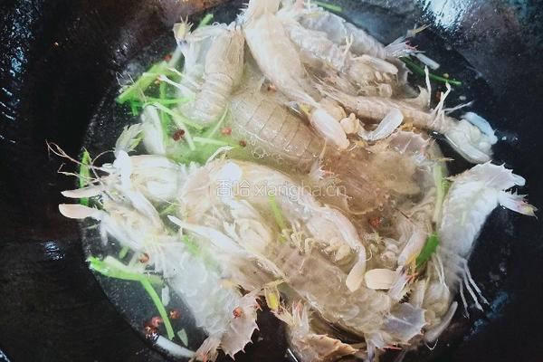盐水皮皮虾的做法图解4