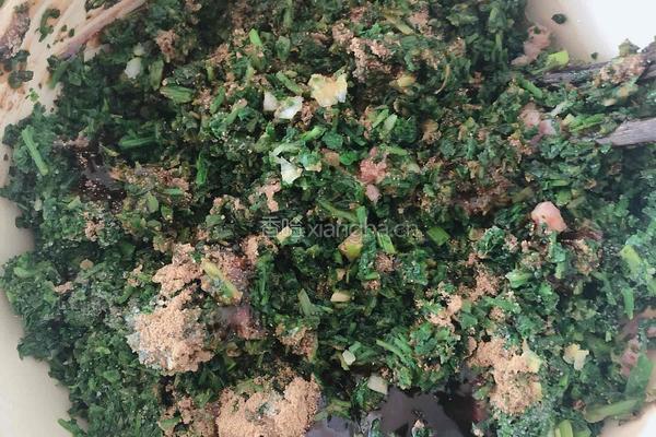 荠菜鲜肉煎包的做法图解7