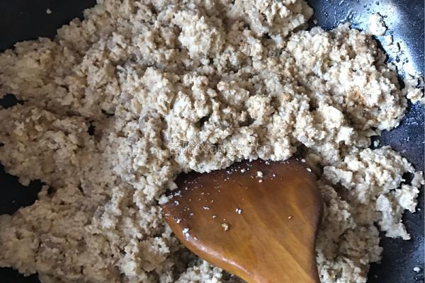 肉末炒豆渣的做法图解7