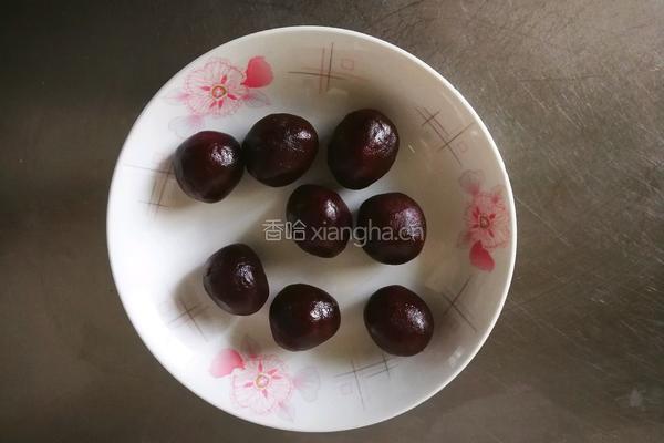 清明团（鼠曲草）版之豆沙馅的做法图解4