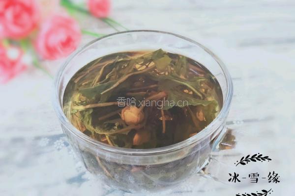 蒲公英玫瑰花茶的做法图解6