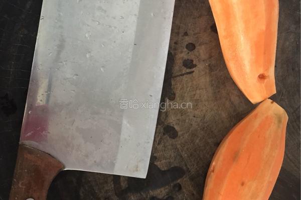黄金地瓜饼的做法图解1