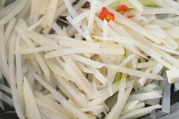 酸辣土豆丝的做法图解6