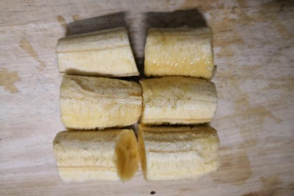 黑麦夹心香蕉卷的做法图解3