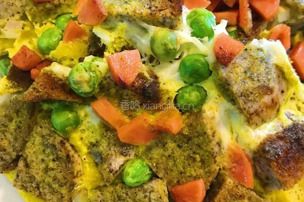 鸡蛋煎馒头块-好吃到没朋友的做法图解8