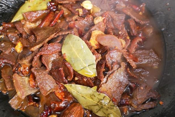 香辣牛肉干的做法图解8