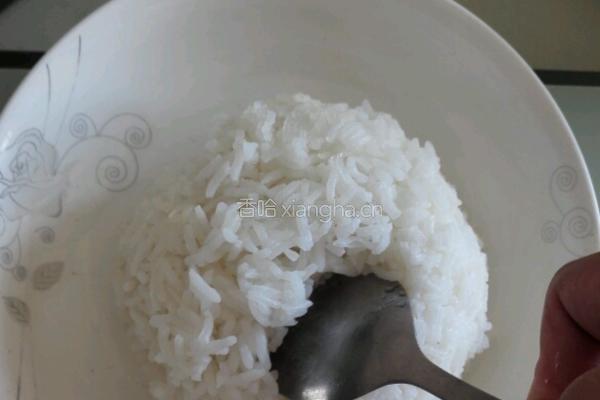 超简易蛋炒饭的做法图解1