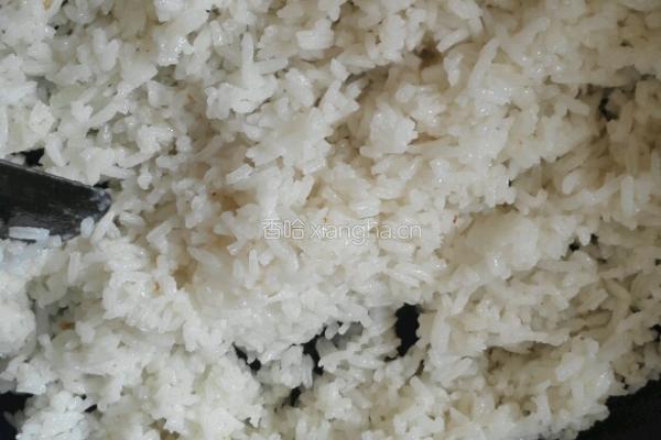 超简易蛋炒饭的做法图解4
