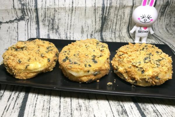 海苔肉松小贝的做法图解6