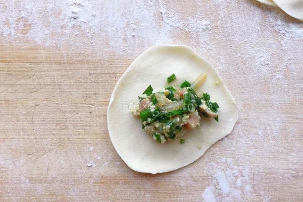 韭菜豆腐饺子的做法图解9