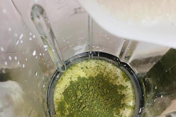 香浓抹茶拿铁的做法图解4