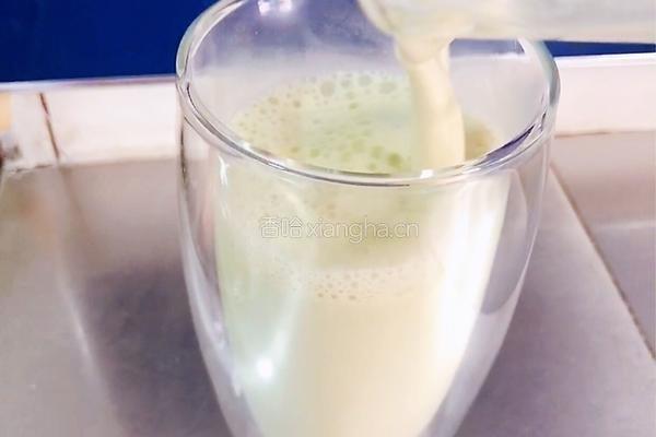 香浓抹茶拿铁的做法图解8