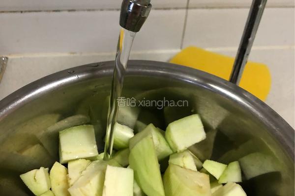 锅包茄丁的做法图解4