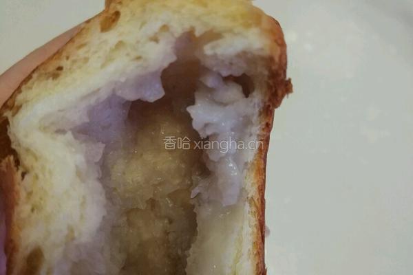 芋泥糯米面包的做法图解9