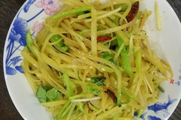 凉拌土豆丝的做法图解5
