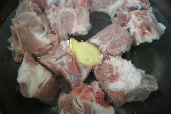 百叶结烧肉的做法图解1