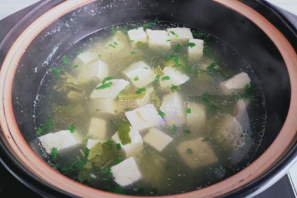 香椿豆腐汤的做法图解10