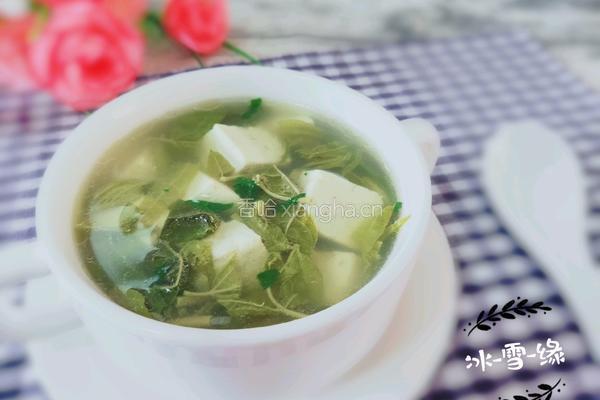 香椿豆腐汤的做法图解11