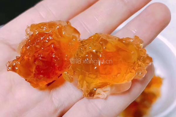 桂花皂角米桃胶银耳羹的做法图解2