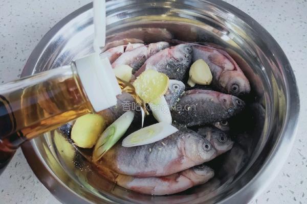 干炸小鲫鱼的做法图解4