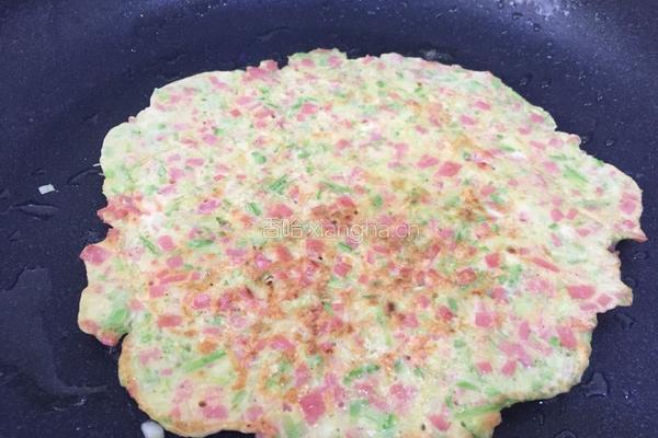 火腿鸡蛋饼的做法图解15