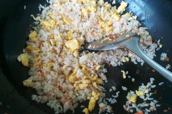 蛋炒饭的做法图解6