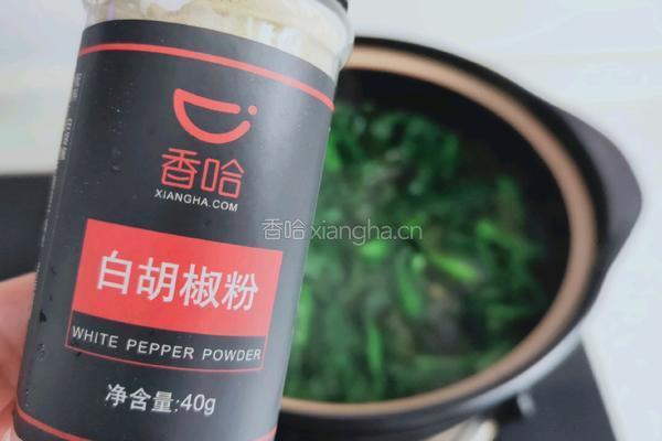 菠菜绿藻蛋花汤的做法图解6